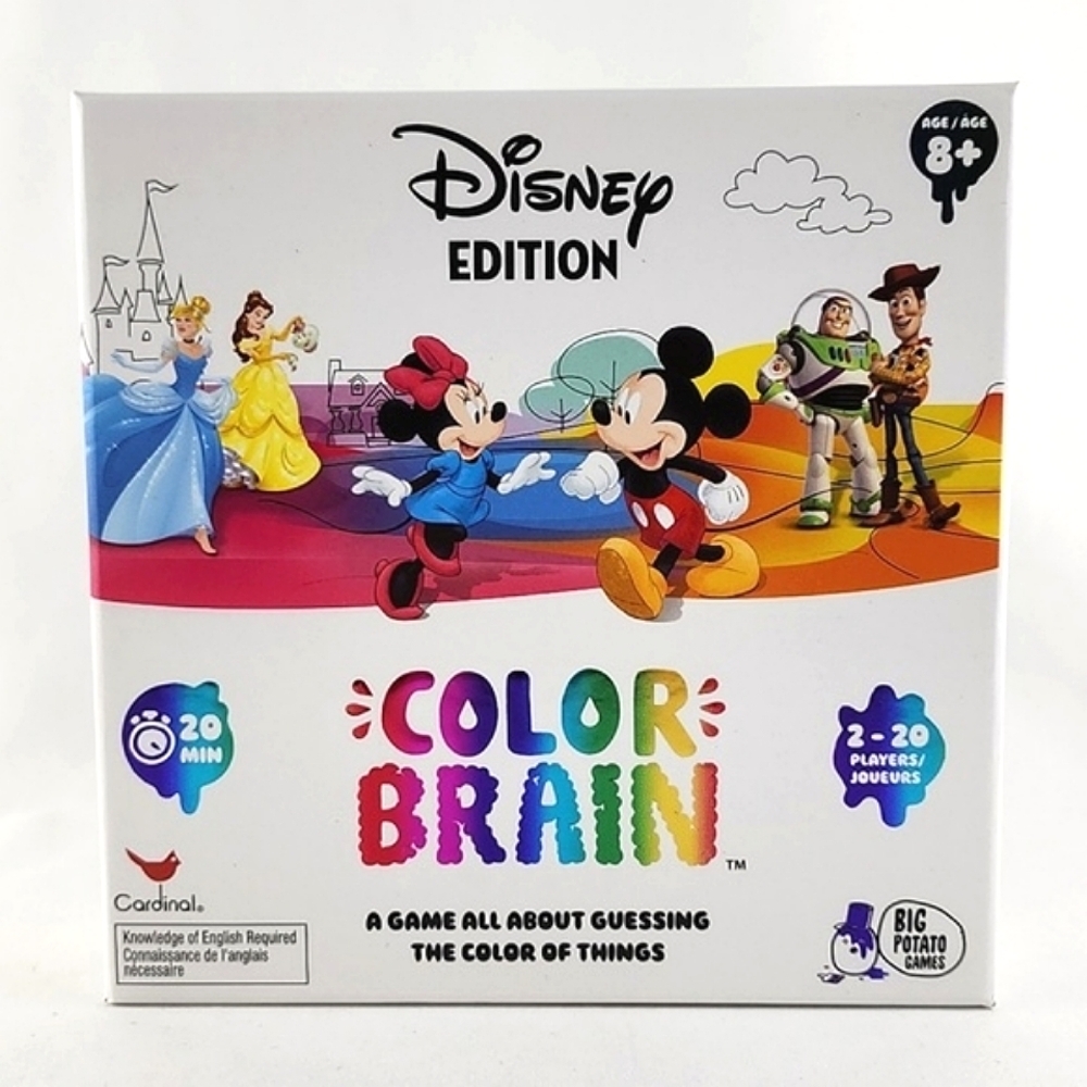 Color Brain Disney A Game  All About Guessing The Colour of Things 8+Yrs